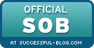 Official SOB Award - Successful Blog