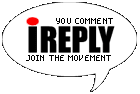 You Comment, iReply Logo
